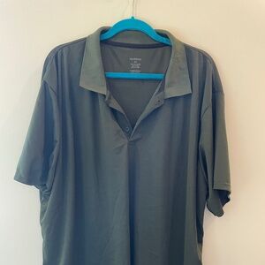 Old Navy Men's Polo Shirt Active Core, Size 3XL, Brand New, Dark Green